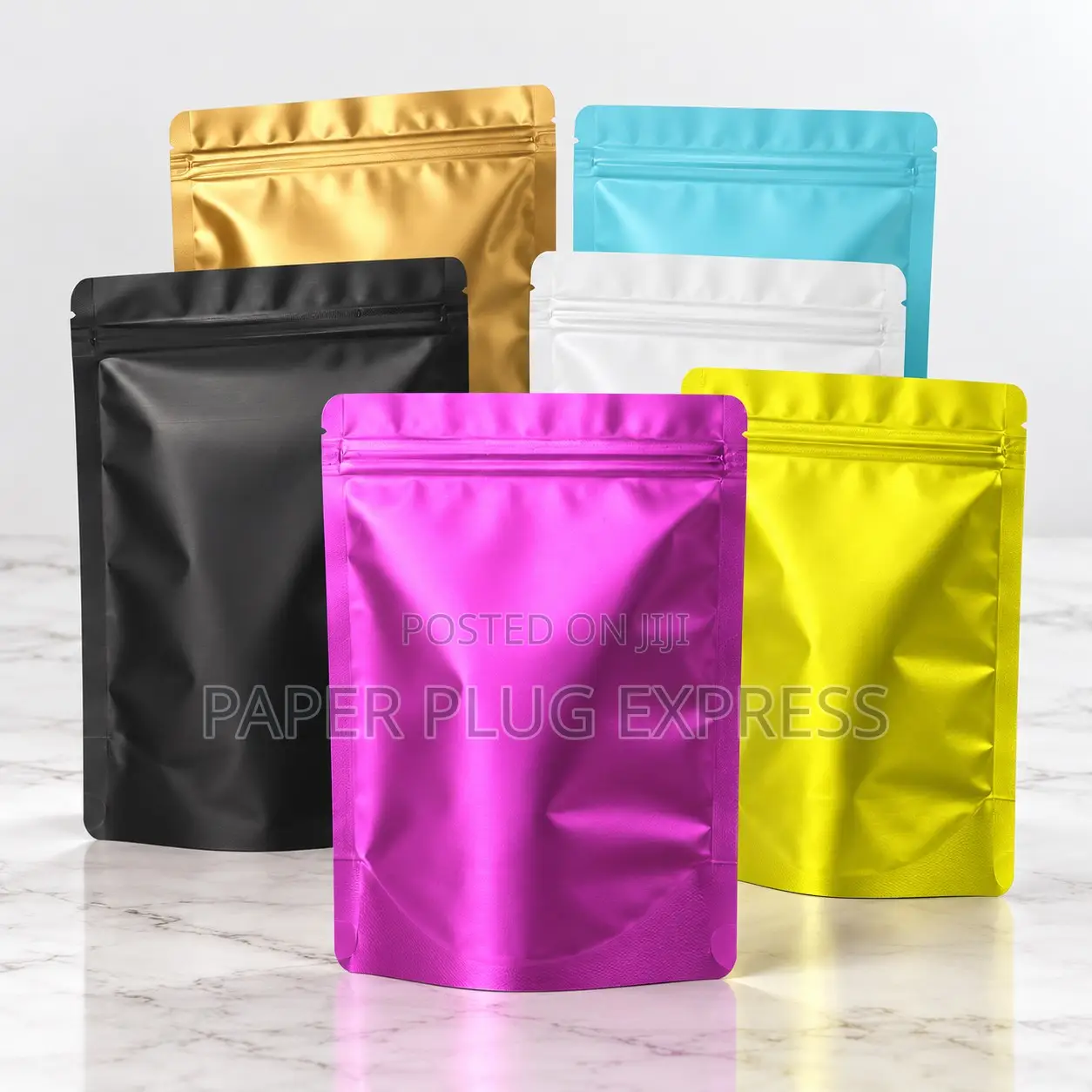 Mylar Solid Color Ziplock Smell Proof Bag - 3g (100pcs)
