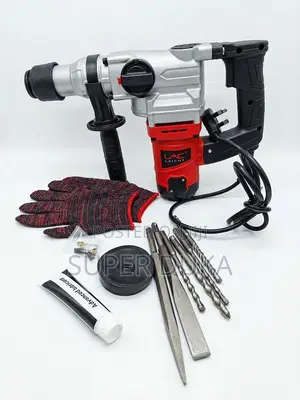 Rotary Hammer Drill 1900W Concrete Breaker Chiseling Machine LAC 26mm
