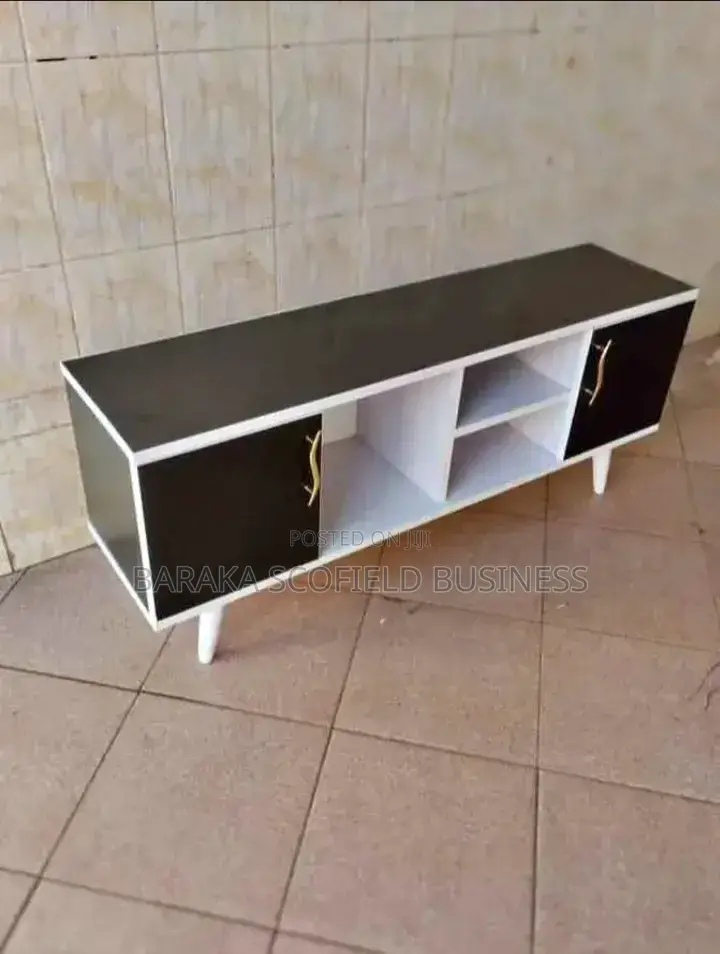 Modern Luxury White and Black Coffee Table Featuring a Marble