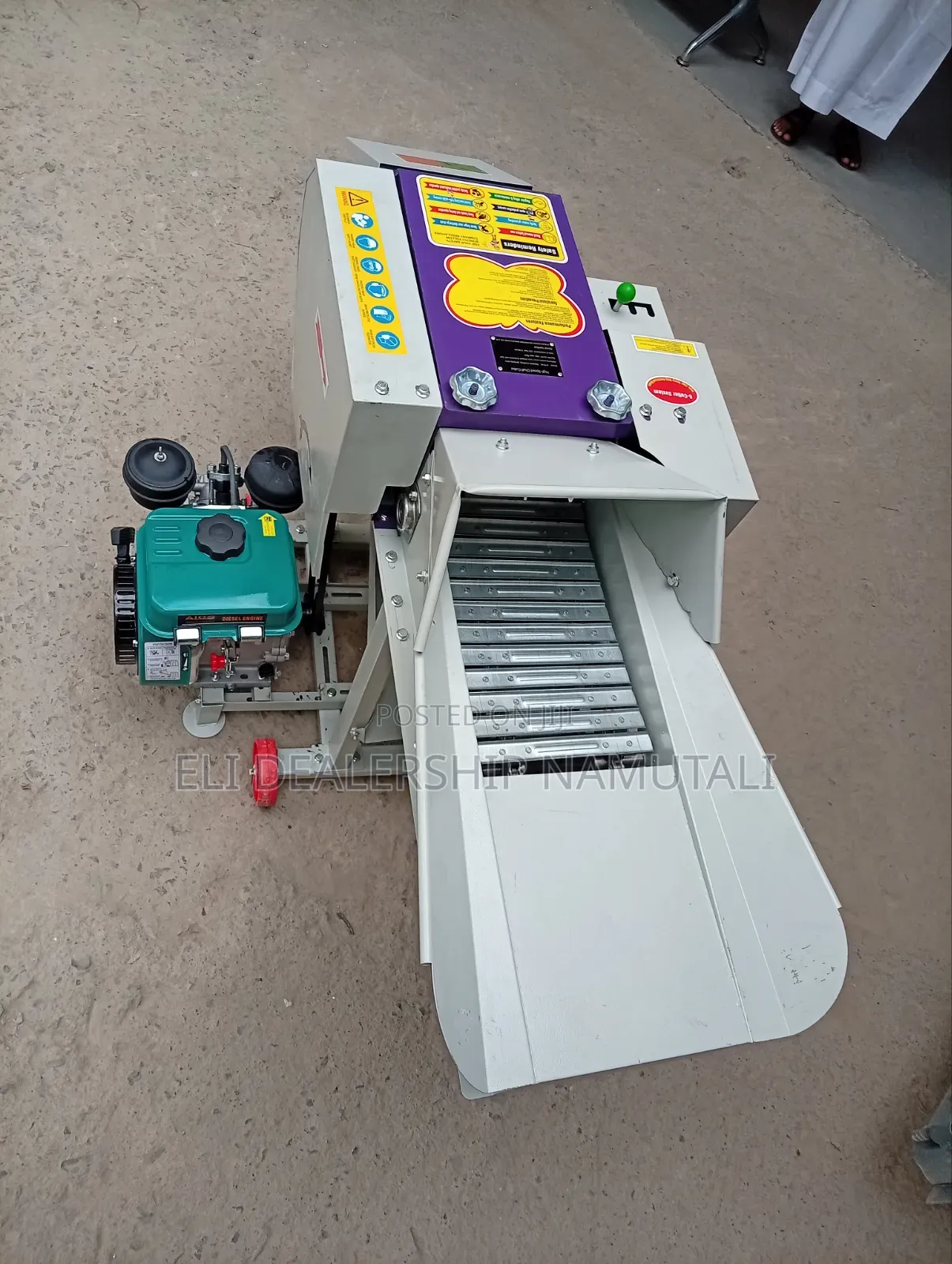 High-Speed Fodder Cutting Machine for Dairy Farming