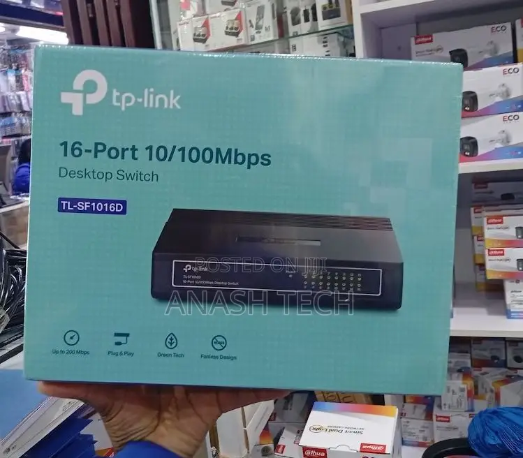 16 Port TP-Link Ethernet Switch