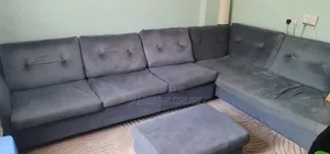 7 Sitter L-Shaped Chair