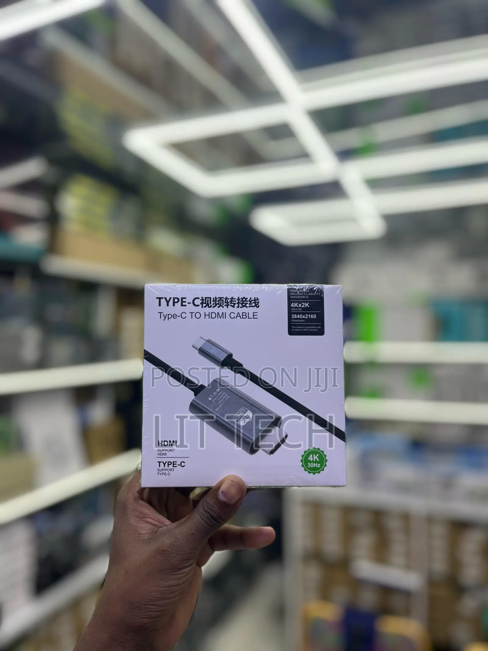 USB Type C to HDMI Cable 1.8m