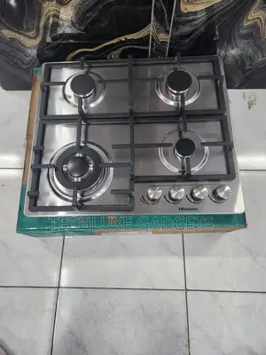 Hisense Built-in Gas Hob Hhu60gagr Stainless Steel 4 Burner