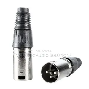 Classic XLR 3-Pin Male Connector