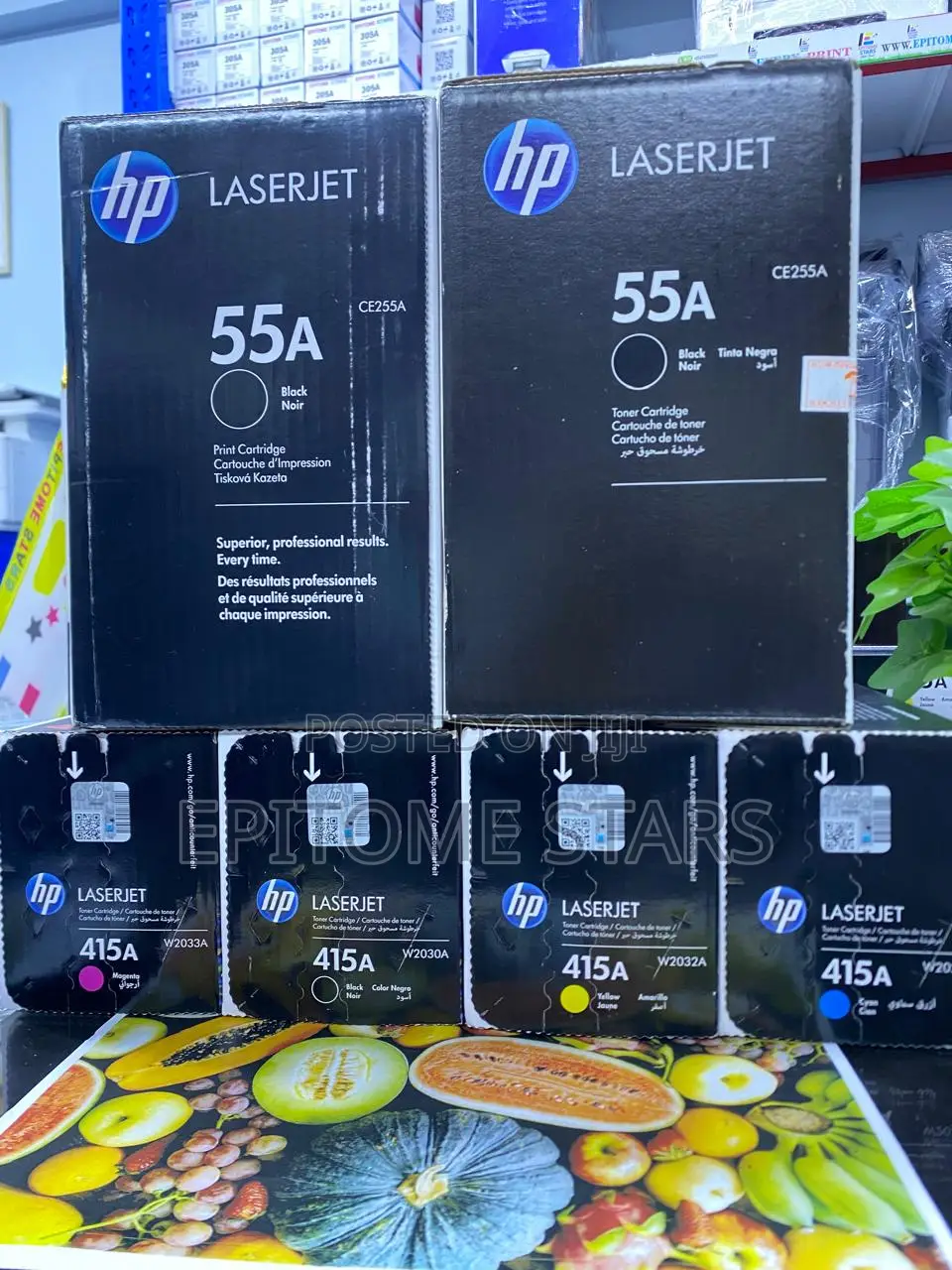 HP 55A Long-Lasting Black Toner