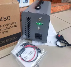 Portable Battery Backup Power Supply With USB Charging Ports