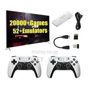 Dual 2.4G Wireless Controllers M22 Retro 30000+ Games 52 Emulators