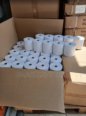 80mm X 80mm Fast-Printing Thermal Paper Rolls for POS Machines