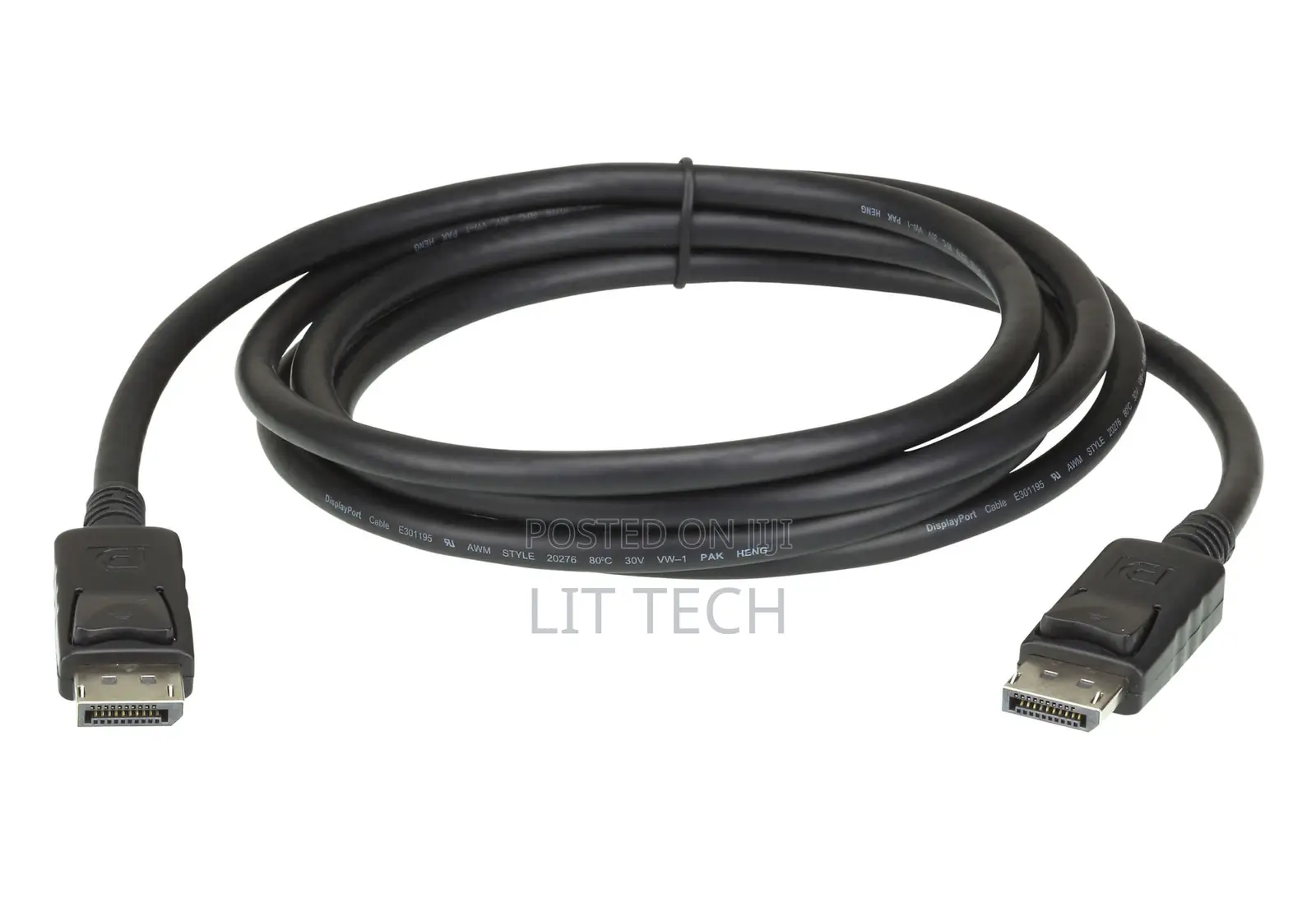 Displayport to Display Port Cable 2M