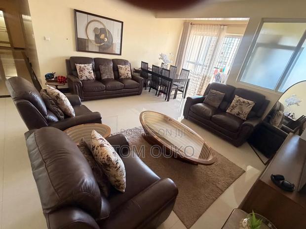 7 Seater Leather Sofas - main view
