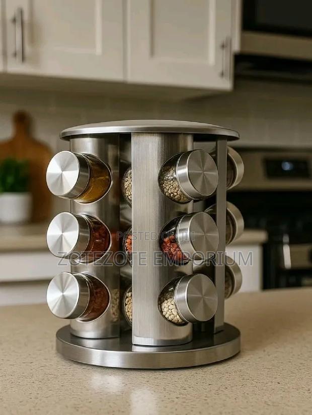 12pcs Carousel Spice Rack - main view