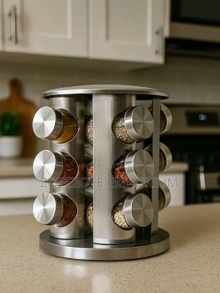 12pcs Carousel Spice Rack