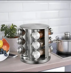 12pcs Carousel Spice Rack