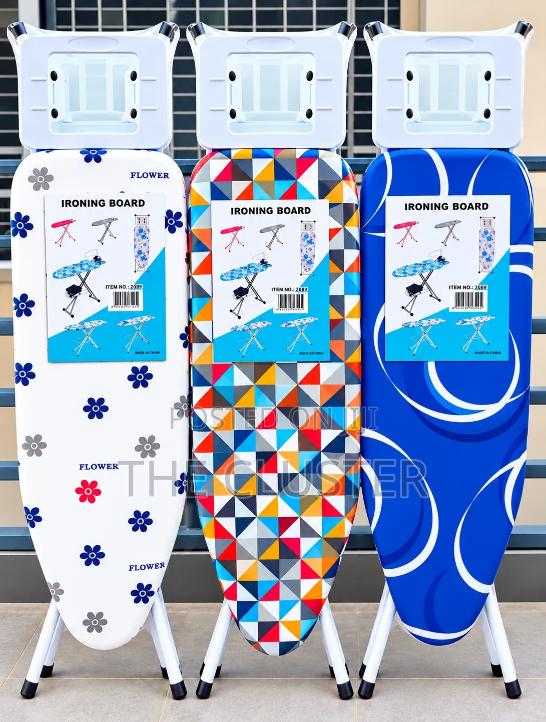 Imported Metallic Ironing Board