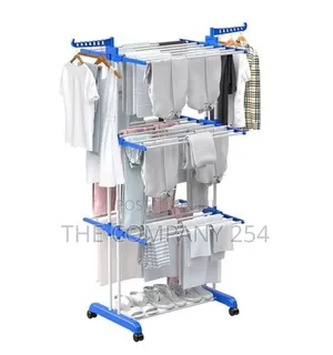 Detachable 50Kg 3 Layer Clothes Hanging Rack