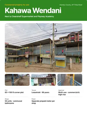 Kahawa Wendani Commercial Corner Plot