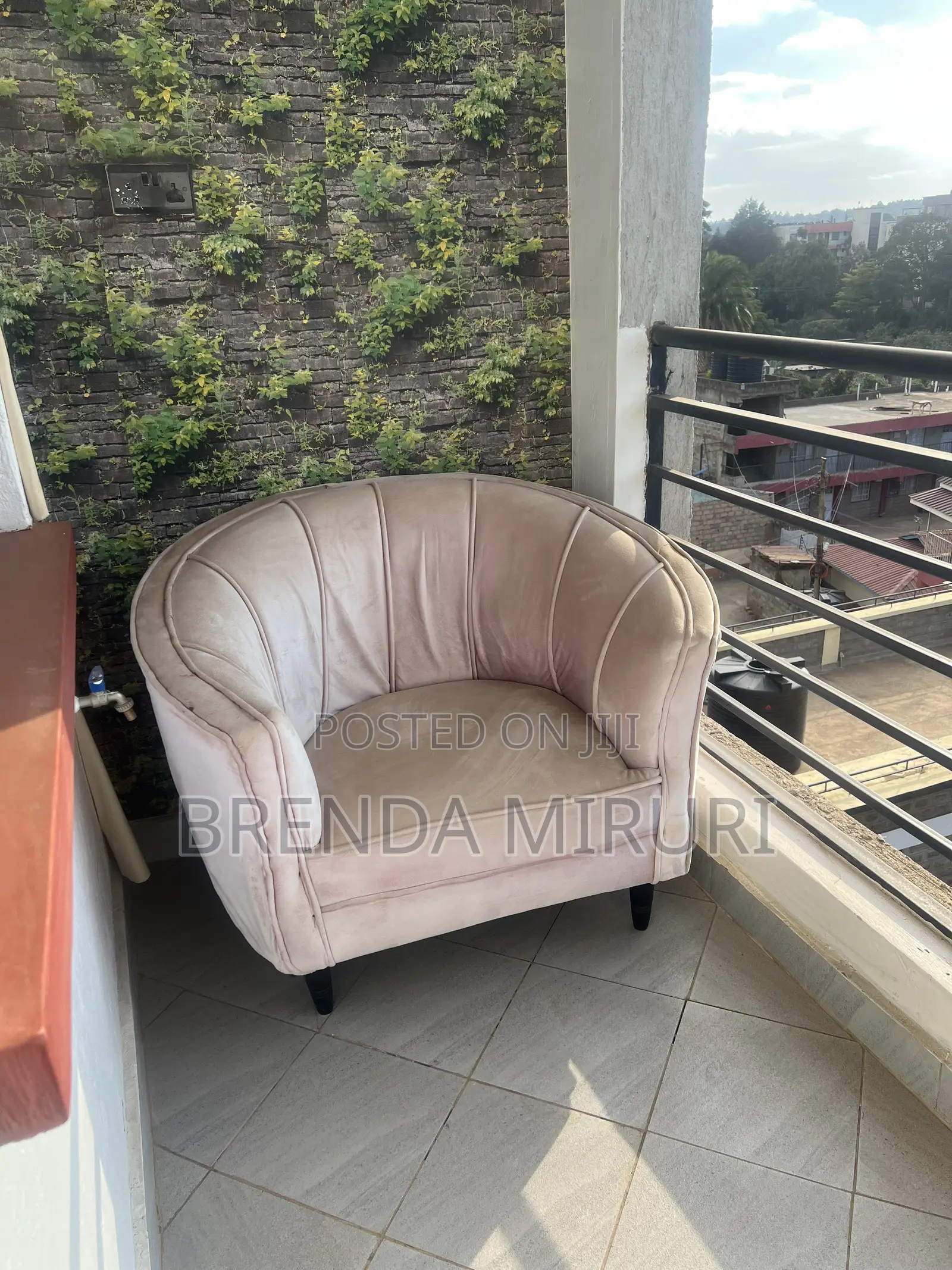 Pink Armchair