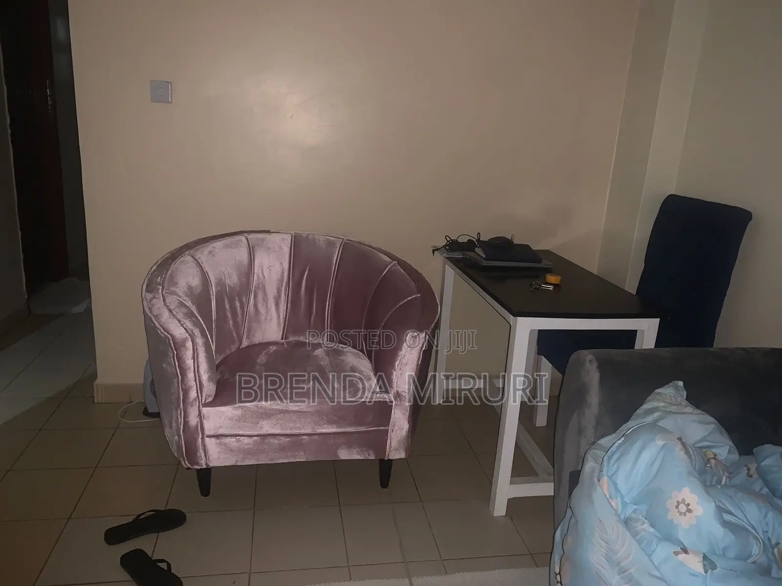 Pink Armchair