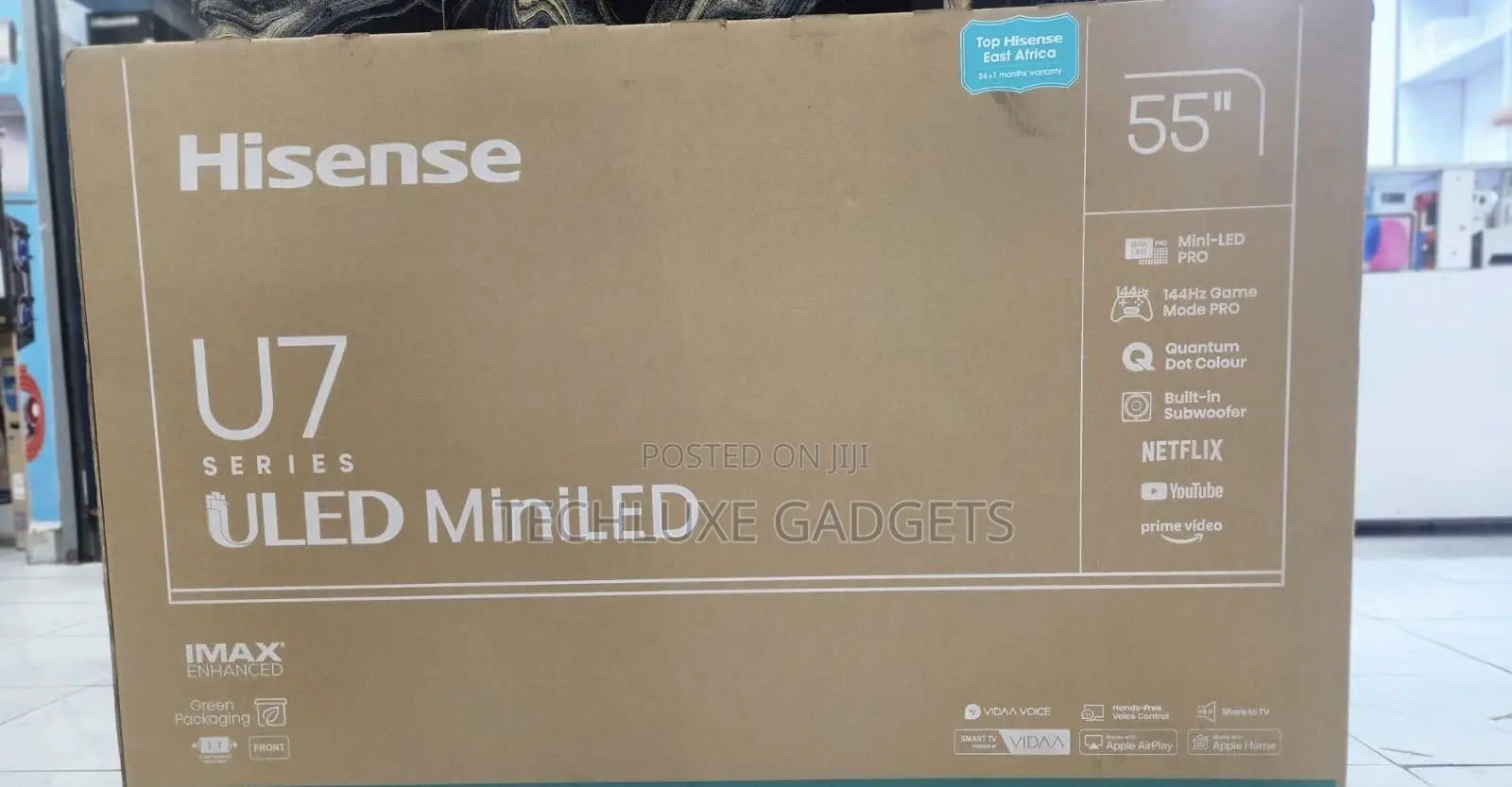 Hisense 55" U7 Uled