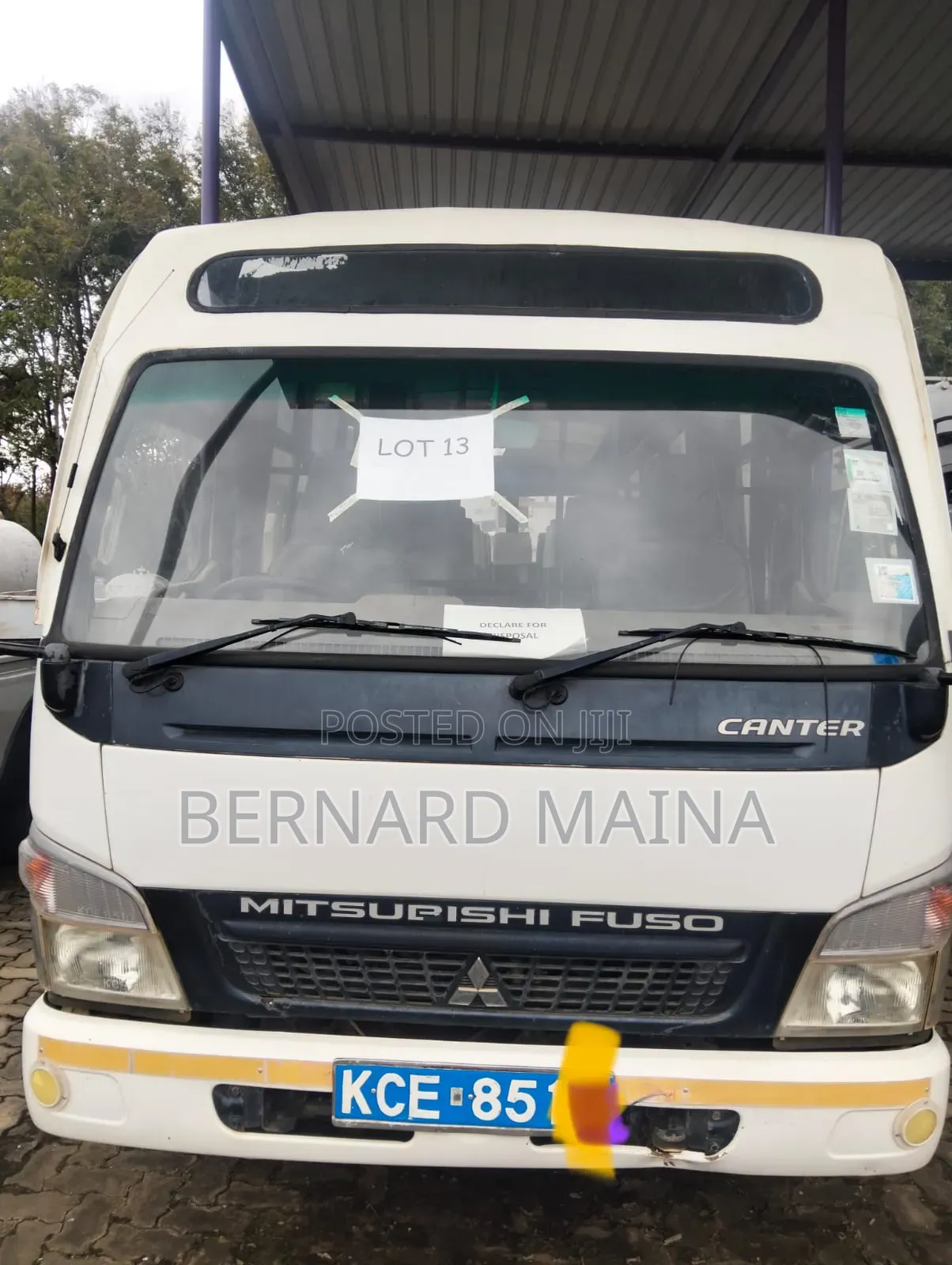 Mitsubishi Fuso Canter 2015 White