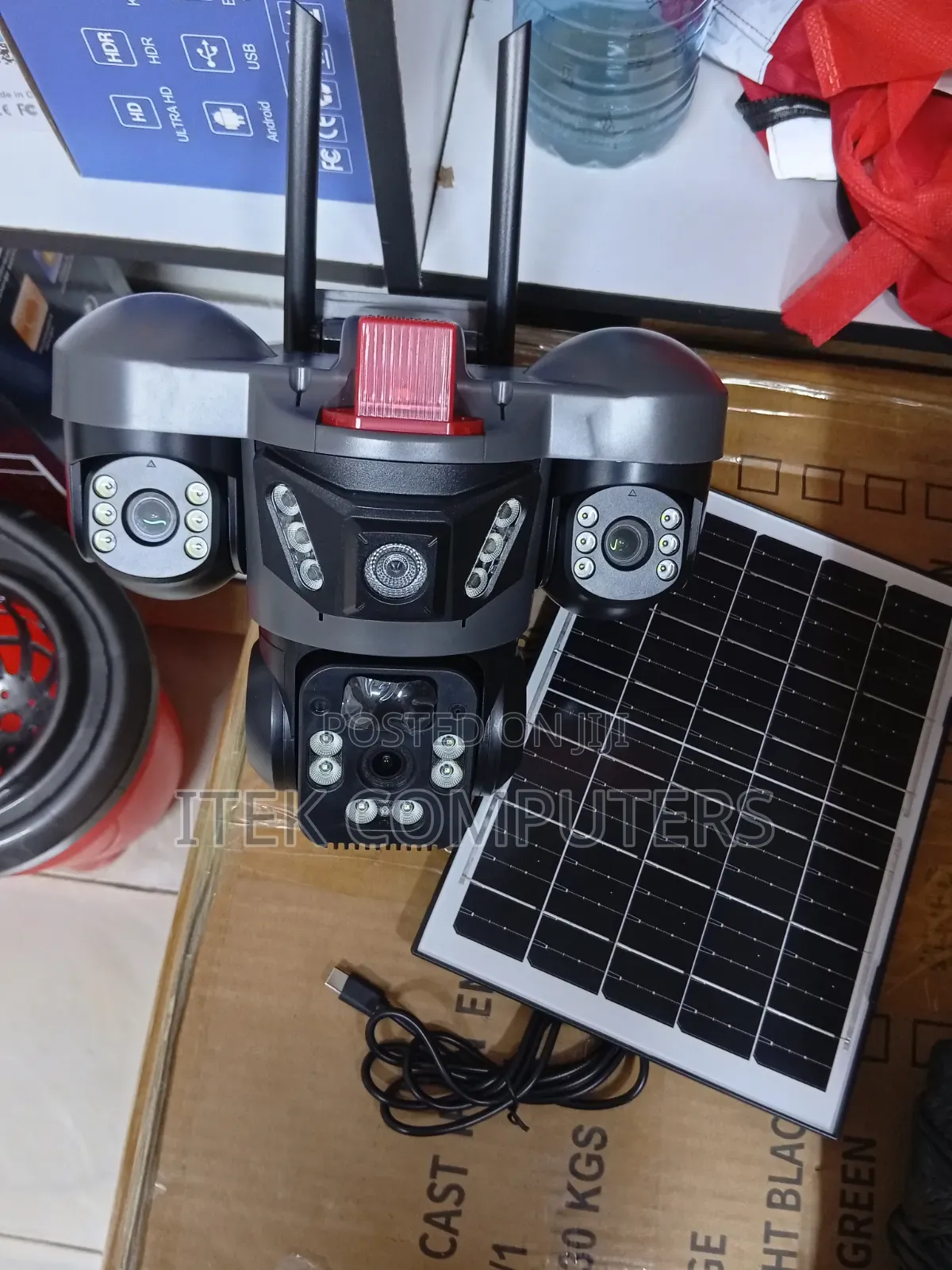 Smart Solar CCTV Camera for Driveways Gates and Parking Areas
