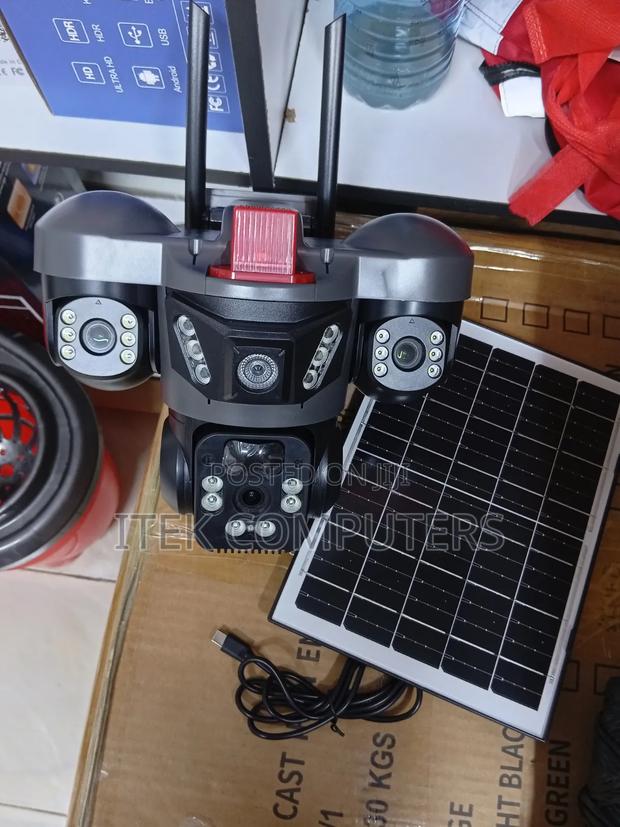 Smart Solar CCTV Camera for Driveways Gates and Parking Areas - main view