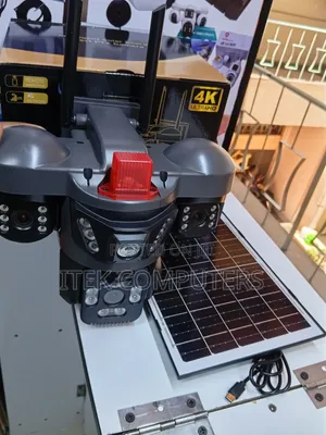 Motion Activated Solar CCTV Camera for Nighttime Monitoring