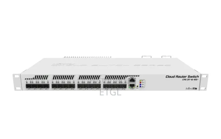CRS317-1G-16S+RM Mikrotik Smart Switch