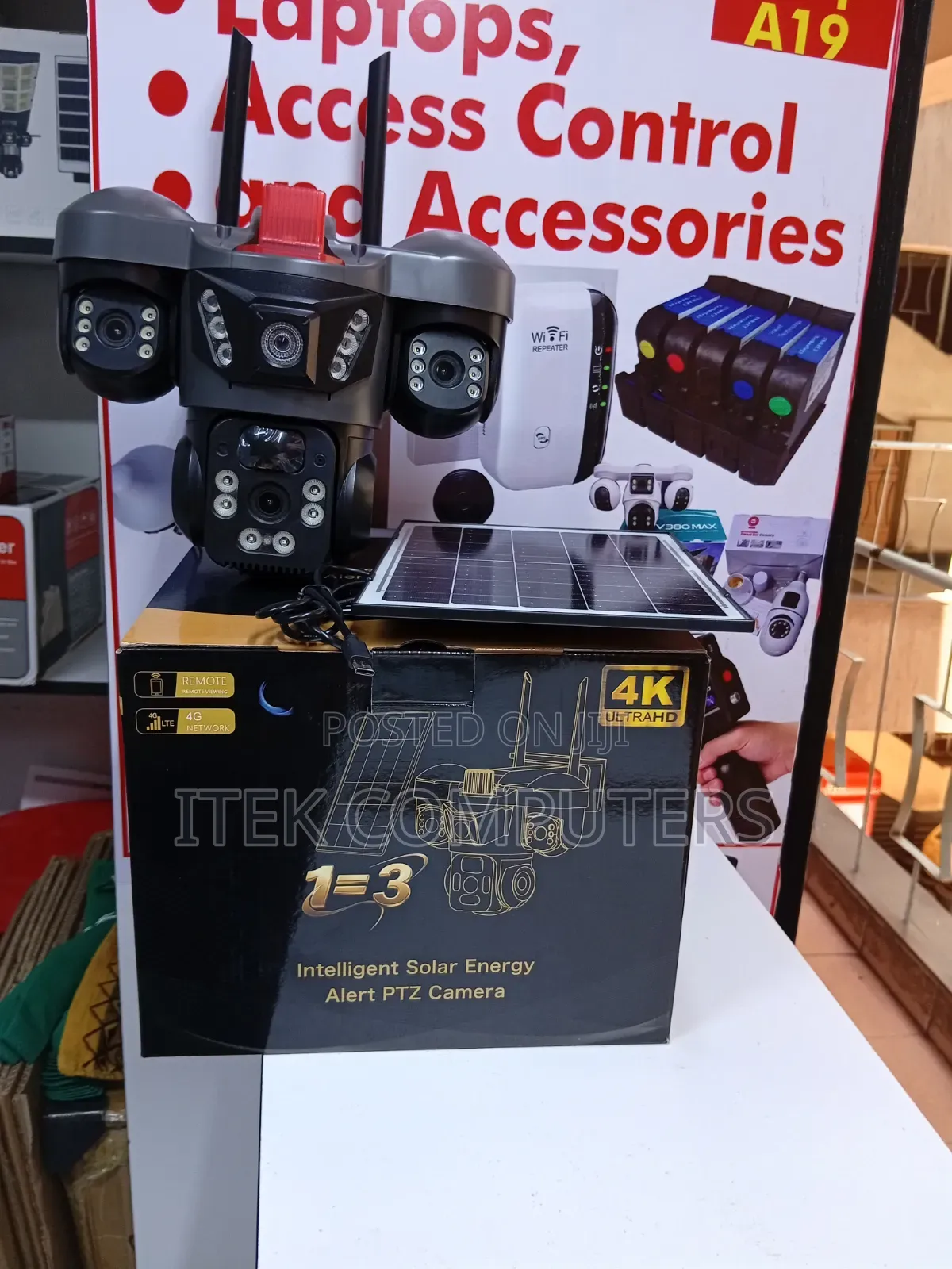 Energy Saving Solar CCTV Camera With Smart Security Features