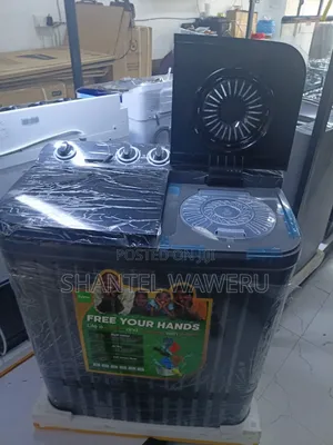 Ssynix 10kg Twin Tab Washing Machine
