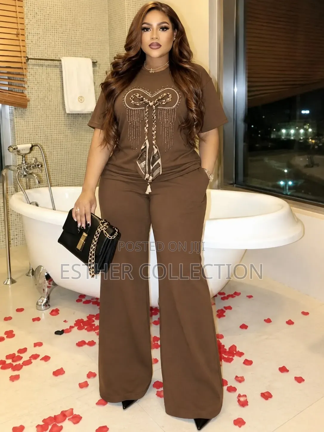 Semi Turkey Two Piece Trouser and Shirt Set