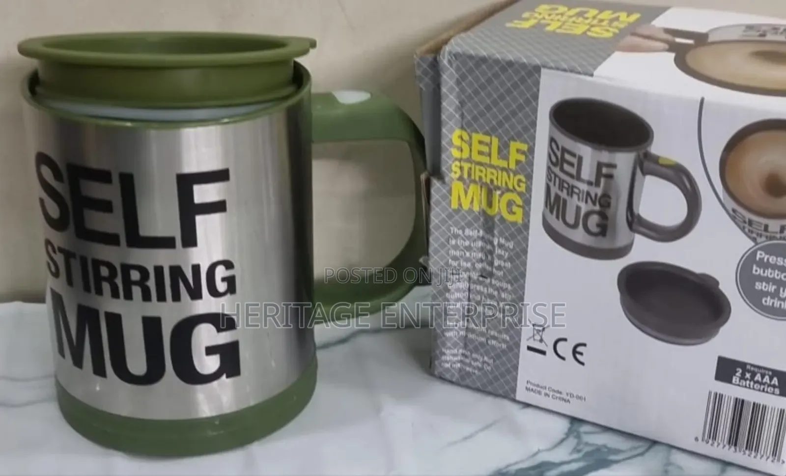 Self Stirring Mug