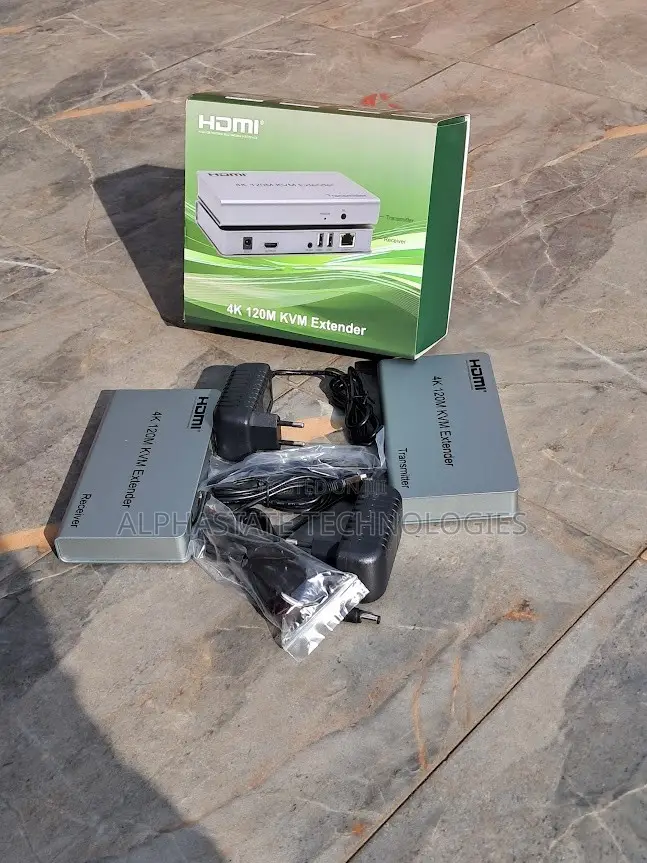 HDMI USB KVM Extender 120M for Keyboard Mouse and Display