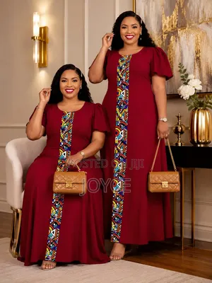 Dress With African Print