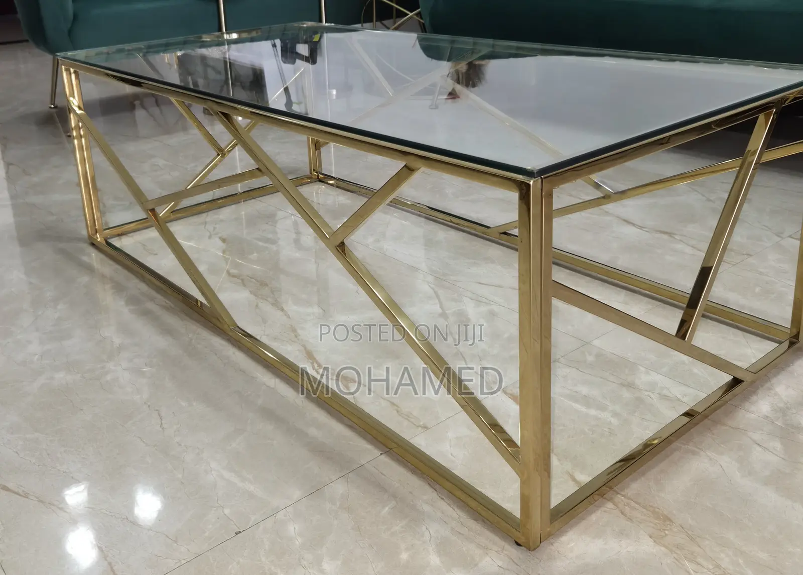 Novara Gold Coffee Table