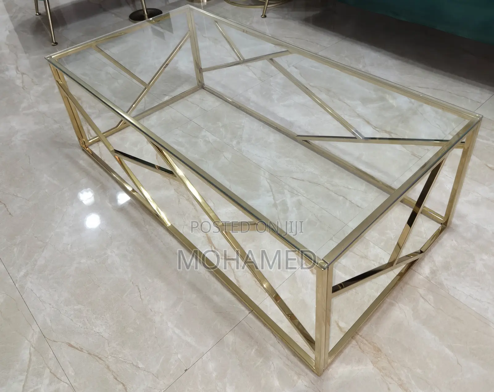 Novara Gold Coffee Table