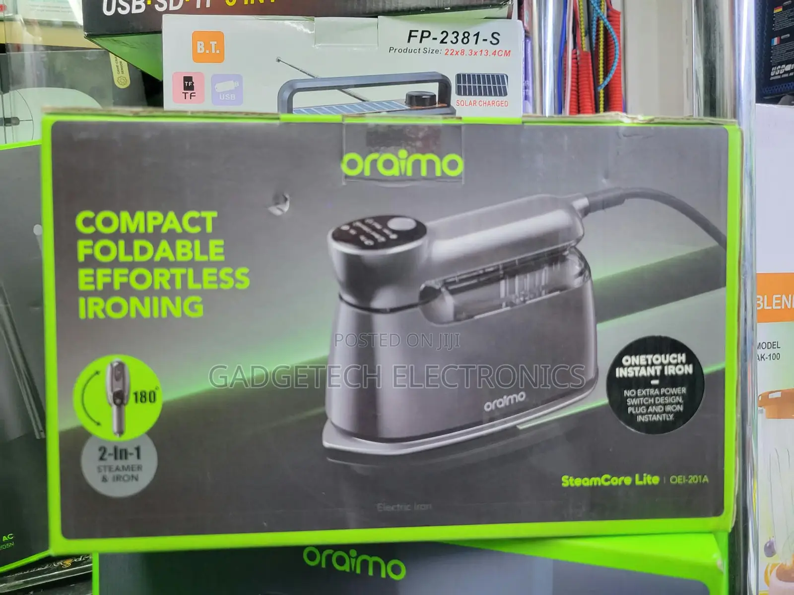 Compact Foldable Effortless Ironing