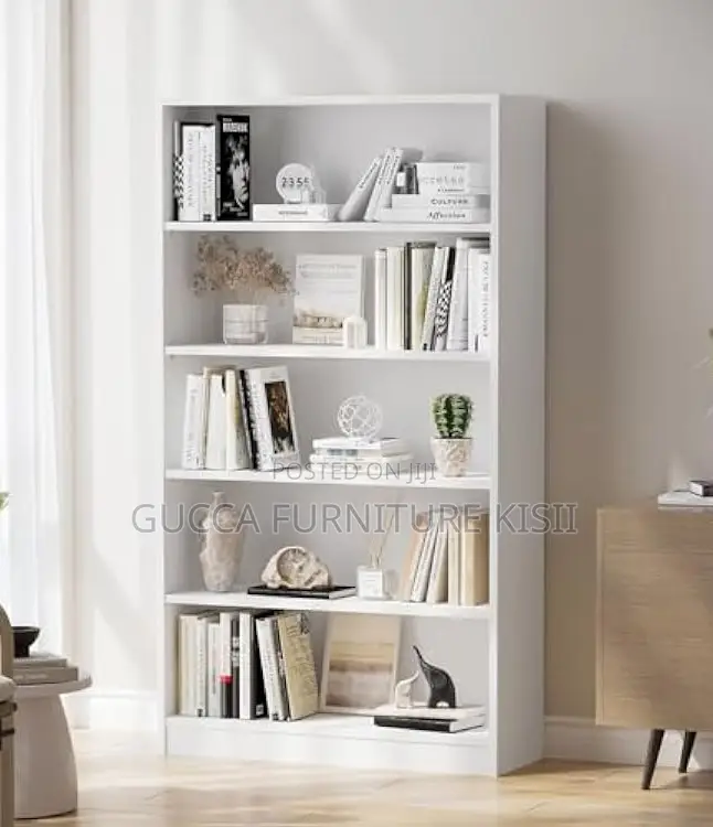 Customized 5 Tier Open Bookshelf for Home Office