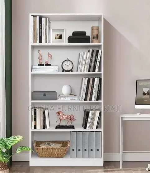 Customized 5 Tier Open Bookshelf for Home Office