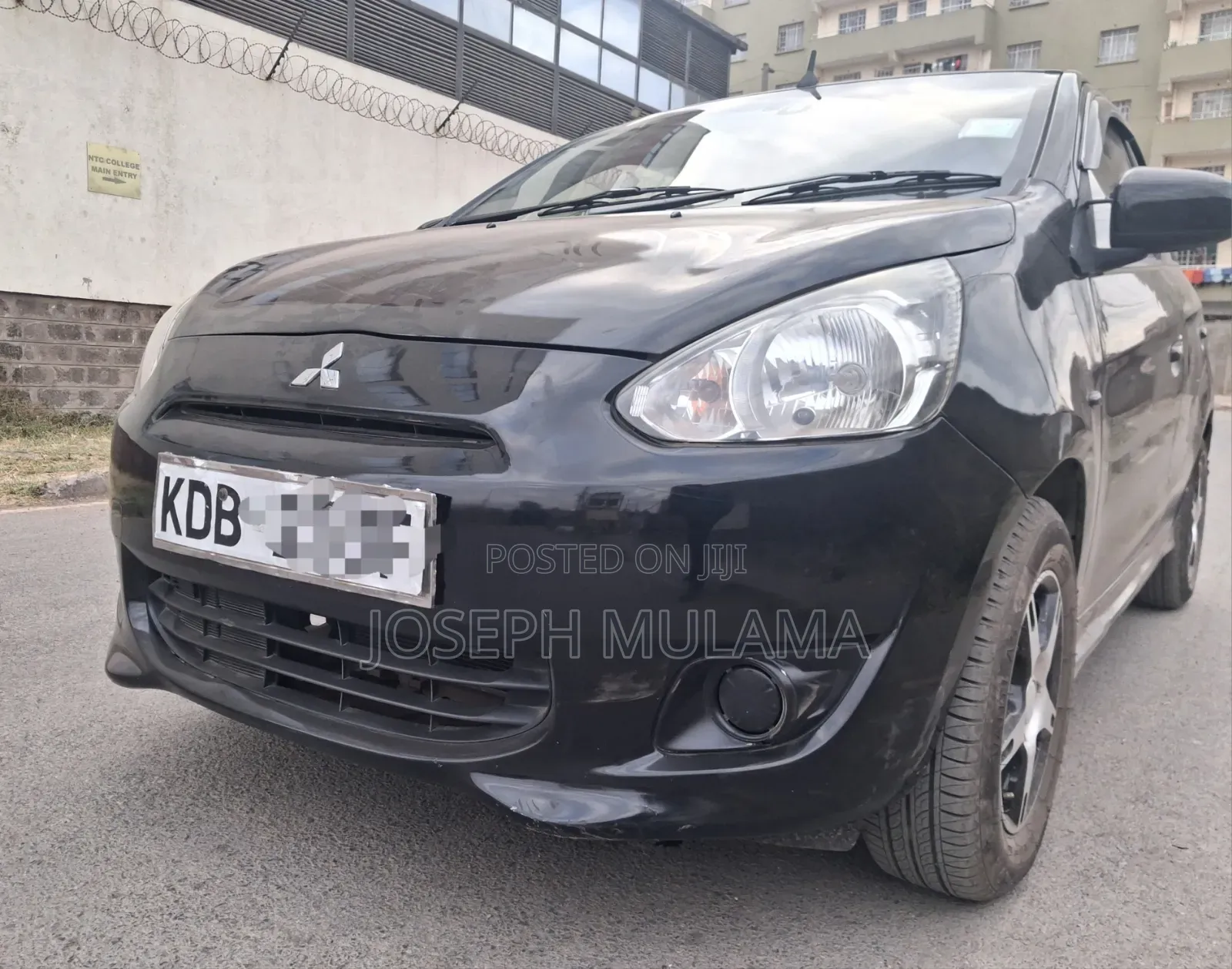 Mitsubishi Mirage 2013 Black