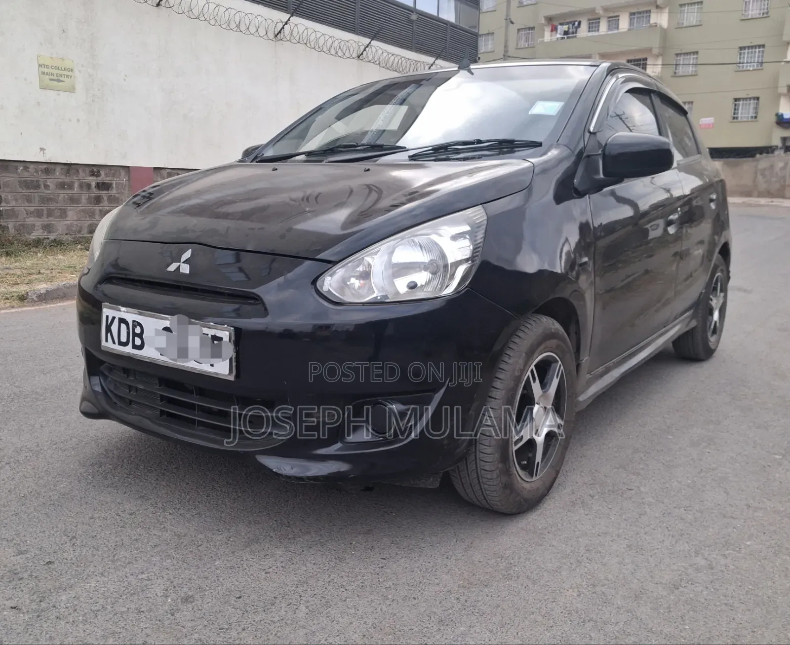 Mitsubishi Mirage 2013 Black