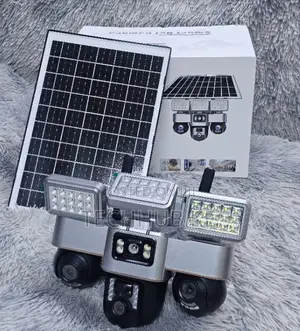VTS 30 Triple Lens 4G PTZ Camera – Wireless Solar Security Solution.