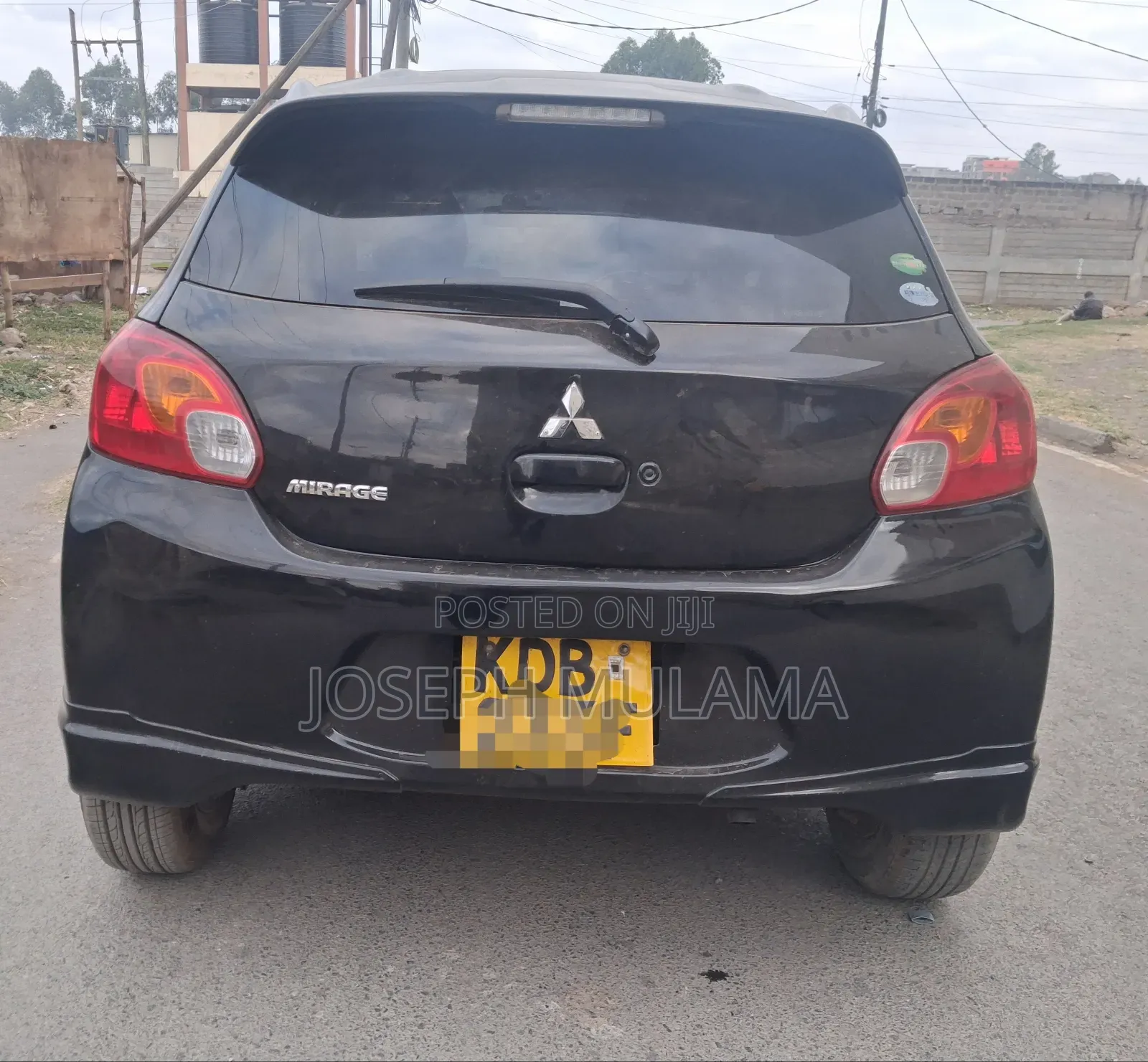 Mitsubishi Mirage 2013 Black