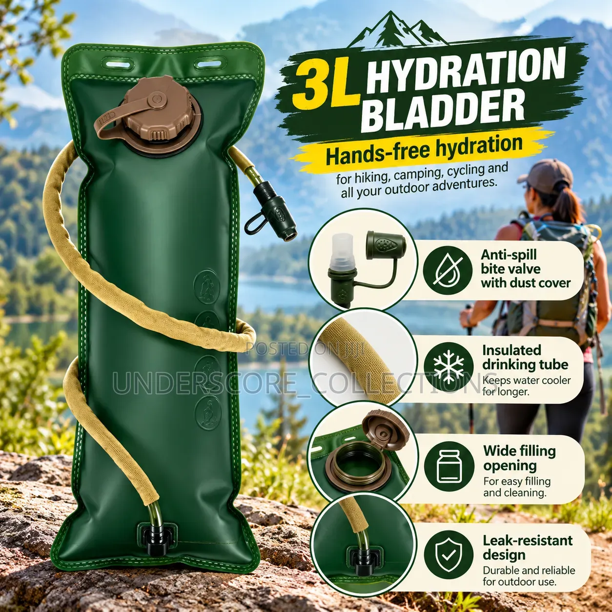 3Ltrs Water Bladder