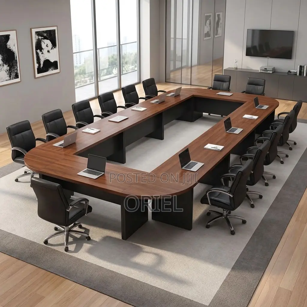 Office Table : 6M U-Shape Conference Table