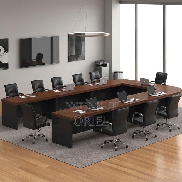 Office Table : 6M U-Shape Conference Table - thumbnail 7