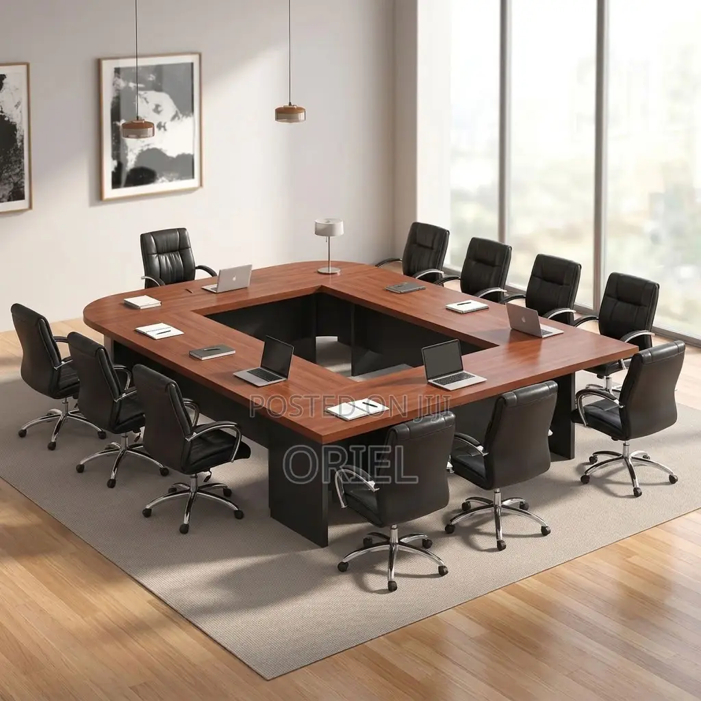 Office Table : 6M U-Shape Conference Table