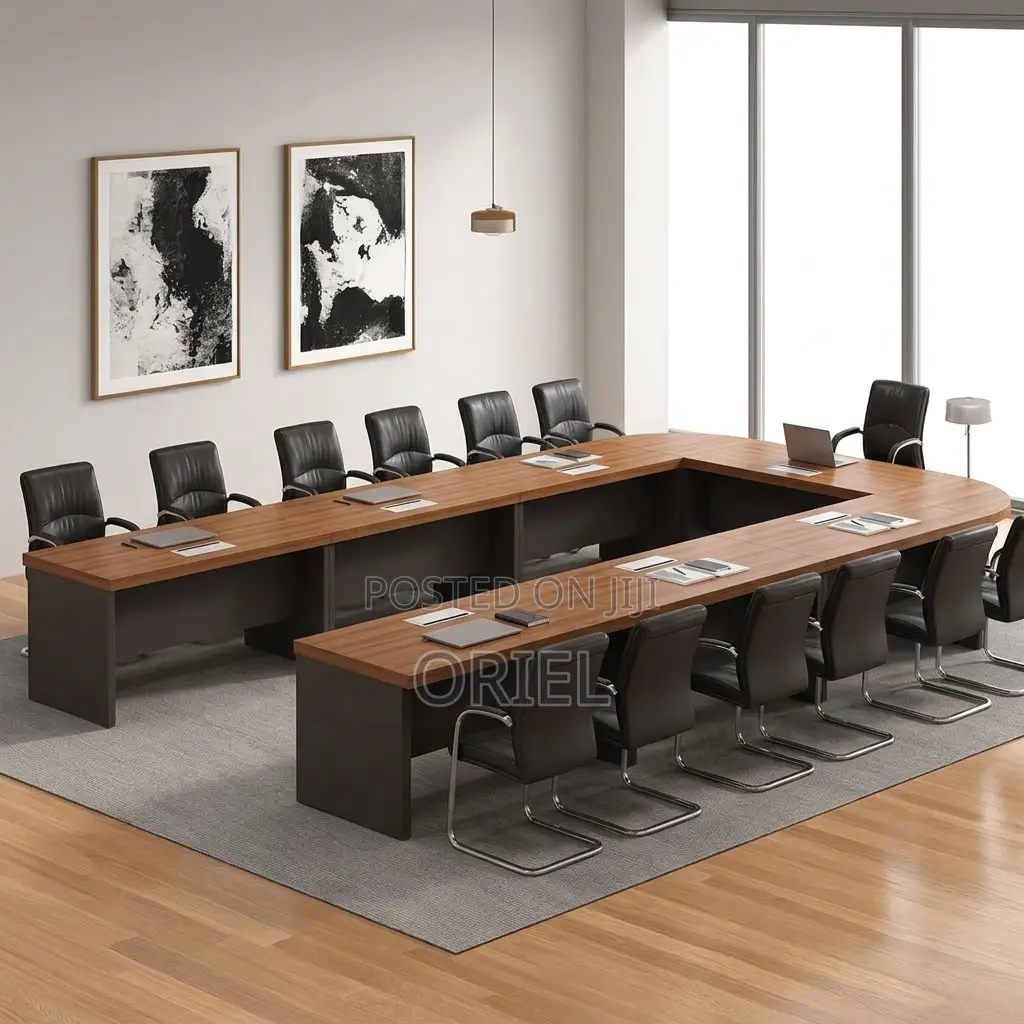 Office Table : 6M U-Shape Conference Table