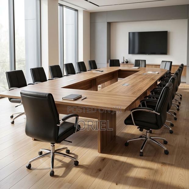 Office Table : 6M U-Shape Conference Table - thumbnail 9
